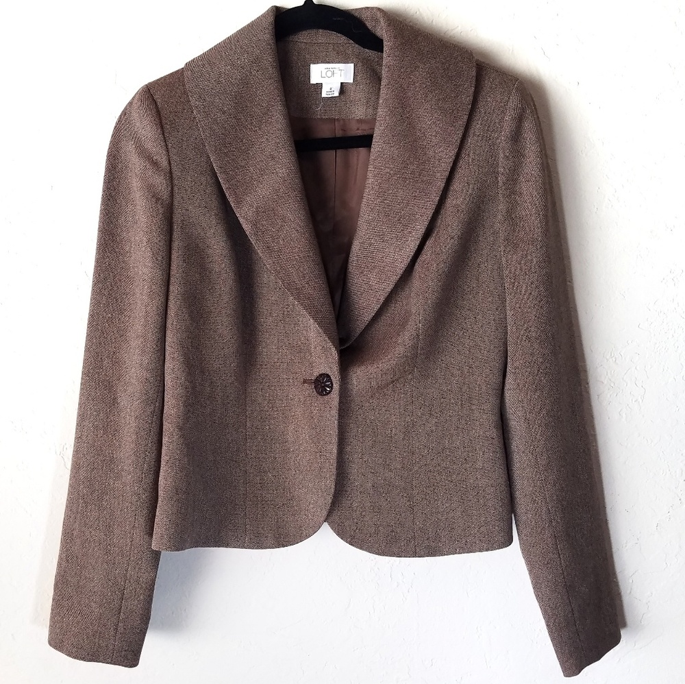 Ann Taylor LOFT 100% Wool Blazer